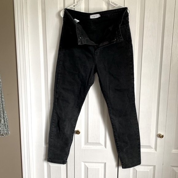 CJLA Miller black high waisted charcoal wash skinny jeans size 13 - Picture 4 of 8